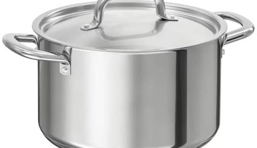 ＩＫＥＡ/イケア　IKEA 365+：鍋 ふた付き5 L　ステンレススチール（404.842.51）